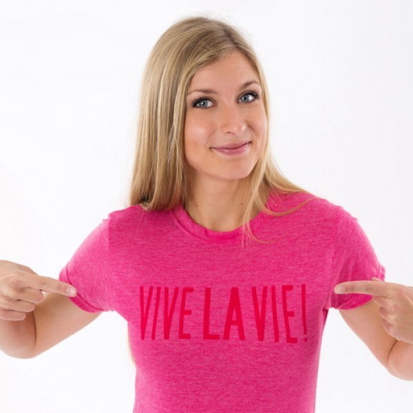T-shirt - Vive la vie!