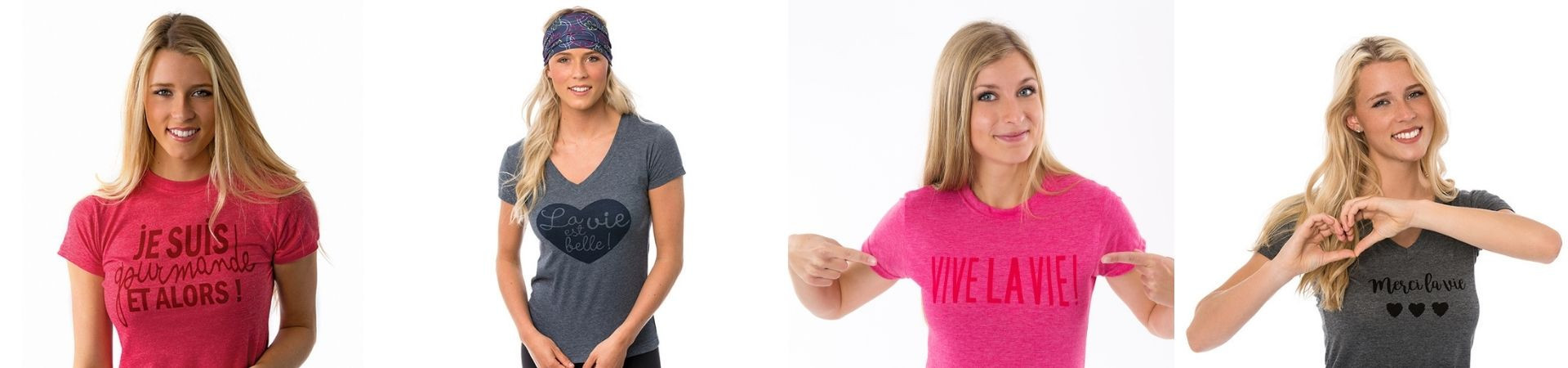 Fashionable T-shirts made in Quebec - Men and Women